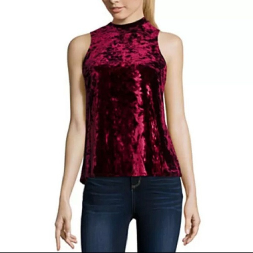 Crushed Velvet Blouse